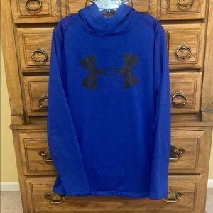 Under Armour ColdGear Hoodie Blue Men’s Size XL